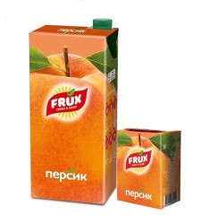 Напиток сокосодержащий Frux персик 0.2 л тетрапак