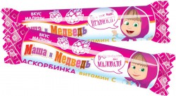 Аскорбинка Маша и медведь 30 г