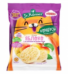 Мини хлебцы Doctor Korner хрустящие рисовые с яблочным соком без глютена 30 г