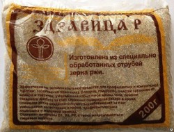 Отруби 200 г Здравица ржаные