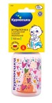 Бутылочка для кормления, Курносики 125 мл арт. 11185 с латексной соской
