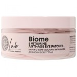 Патчи для кожи вокруг глаз, Natura Siberica (Натура Сиберика) 60 шт Лаб Биом с комплексом 5 витаминов сияние и тонус