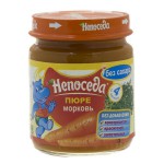 Пюре, Непоседа 100 г морковь без сахара с 4 месяцев стекл. банка