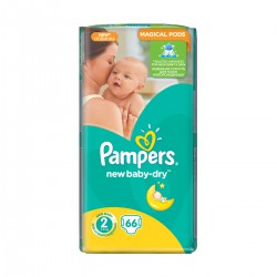 Подгузники, Pampers (Памперс) 3-6 кг 66 шт нью беби-драй мини