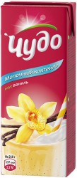 Коктейль молочный Чудо ваниль 2% 200 мл