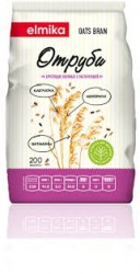 Отруби 200 г Эльмика овсяные хрустящие
