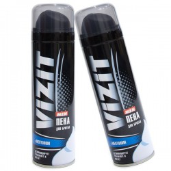 Пена для бритья Vizit с ментолом 225 мл