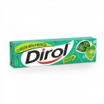 Жевательная резинка, Dirol (Дирол) 10 шт мята и мелисса