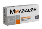 Миладеан, таблетки диспергируемые в полости рта 3 мг+5 мг 30 шт