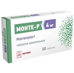 Монте-Р табл. жев. 4 мг 30 шт.