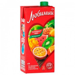 Напиток сокосодержащий Любимый сад Тропический микс для детского питания старше 3 лет 1.93 л тетрапак