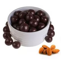 Миндаль 150 г Хрумпель в черном шоколаде