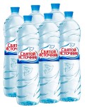 Вода питьевая, Святой источник 1.5 л негазированная детская
