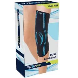 Наколенник эластичный Vizor р. M (34-37 см)