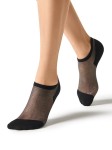 Носки женские, Omsa (Омса) р. 39-41 2 шт арт. 251 Эко суперукороченные nero